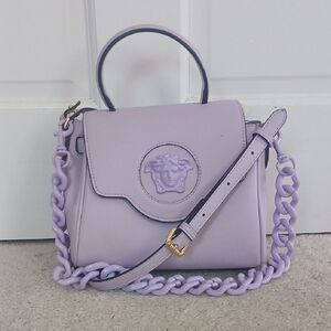 Inspired La Medusa Handbag Lilac Purple